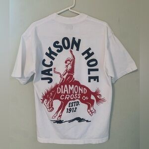 White Jackson Hole Graphic T-Shirt